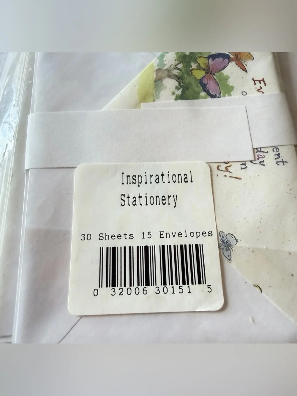 Vintage English Cards Ltd Every Moment Stationary Sealed 30 Sheets 15 Envelopes.